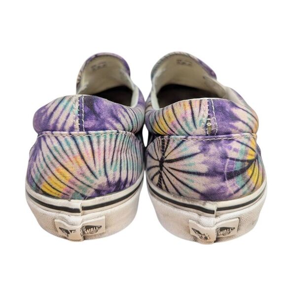 Vans New Age purple multi tie dye classic slip on sneakers mens 11.5 - Picture 3 of 7